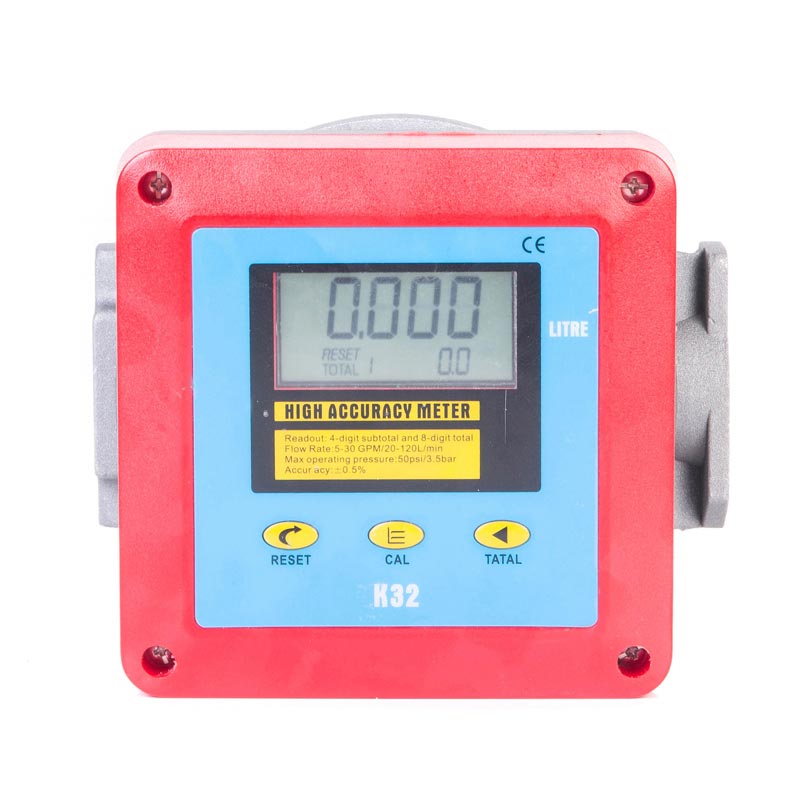 Digital Three Four Number High Precision Fuel Flow Oil Flow Meter